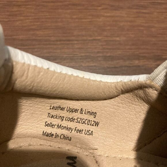 Monkey Feet Baby Toddler Baseball Theme Shoes Size 18-24 Months. - Picture 5 of 6